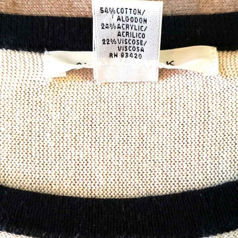 August Silk Colorblock Sweater - Picture 8 of 8